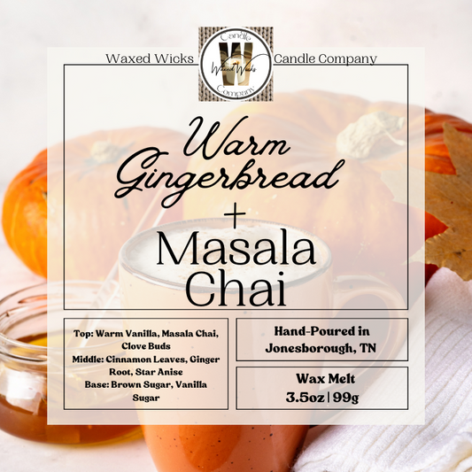 Warm Gingerbread & Masala Chai
